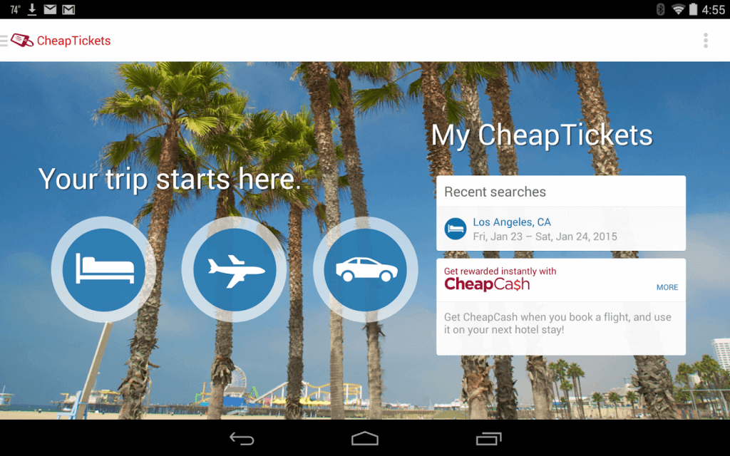 cheaptickets split ticketing search options