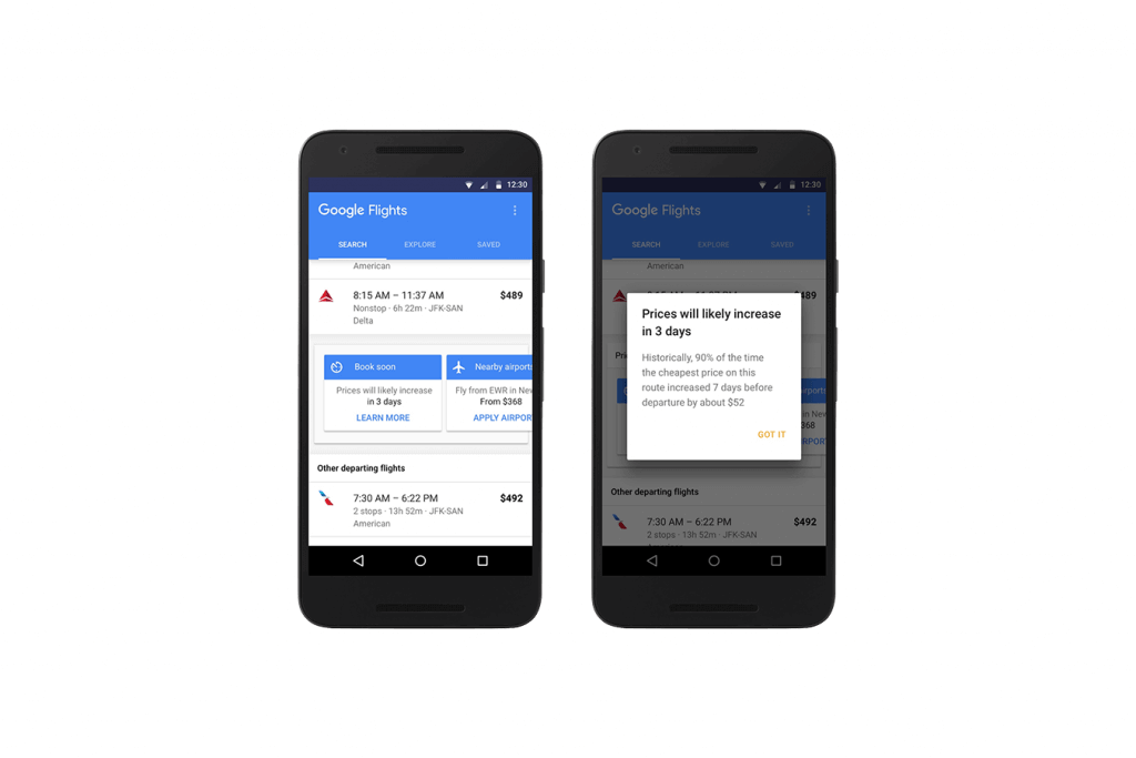 Google adds fare forecasts and hotel loyalty promotion to metasearch