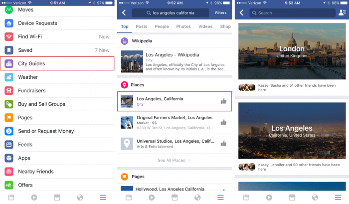 facebook city guides