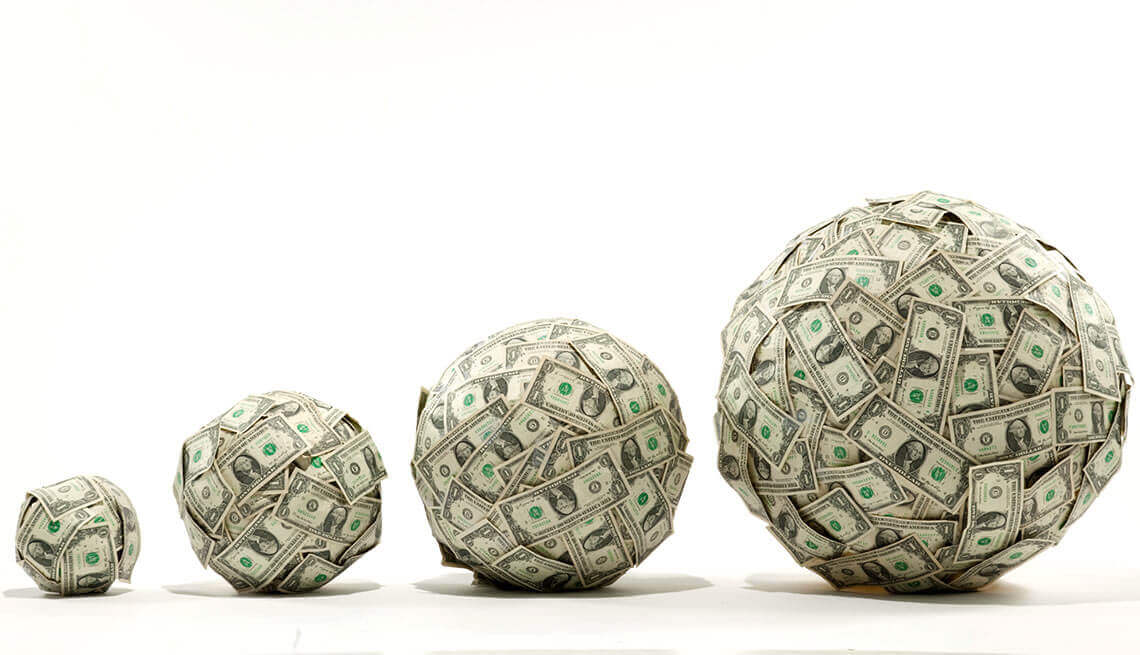 4 balls of money growing like hotel incremental revenue