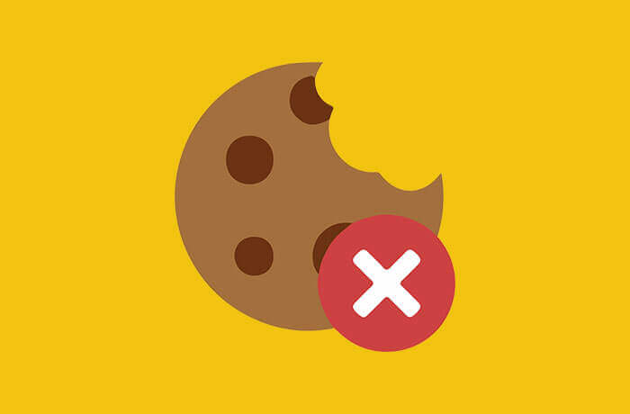 image of a cookie with a bite taken out and a red croos reflecting the end of third party cookies