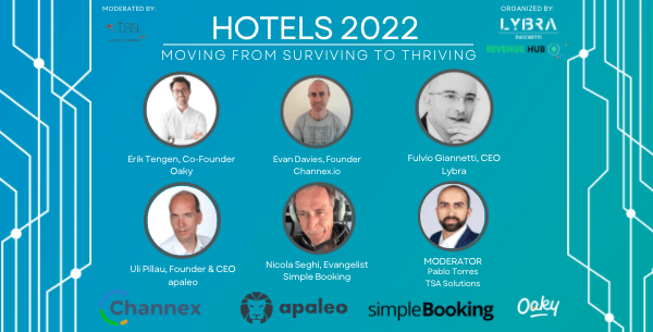 Hotels 2022: Moving from Surviving to Thriving Event with Lybra and Revenue Hub
