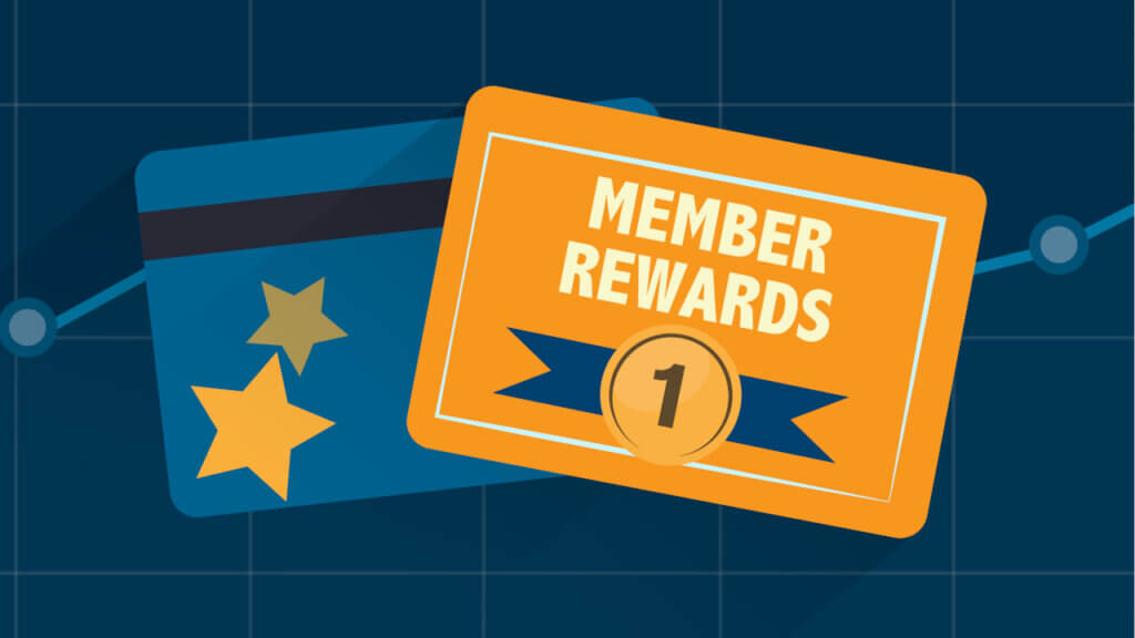 image of loyalty member reward card