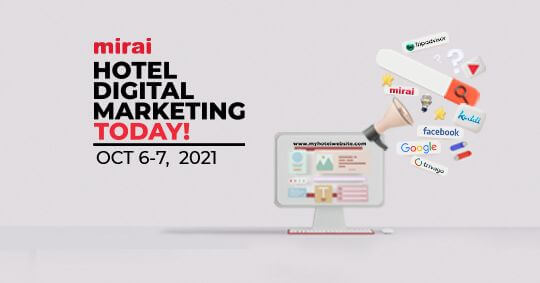 mirai hotel digital marketing live event image