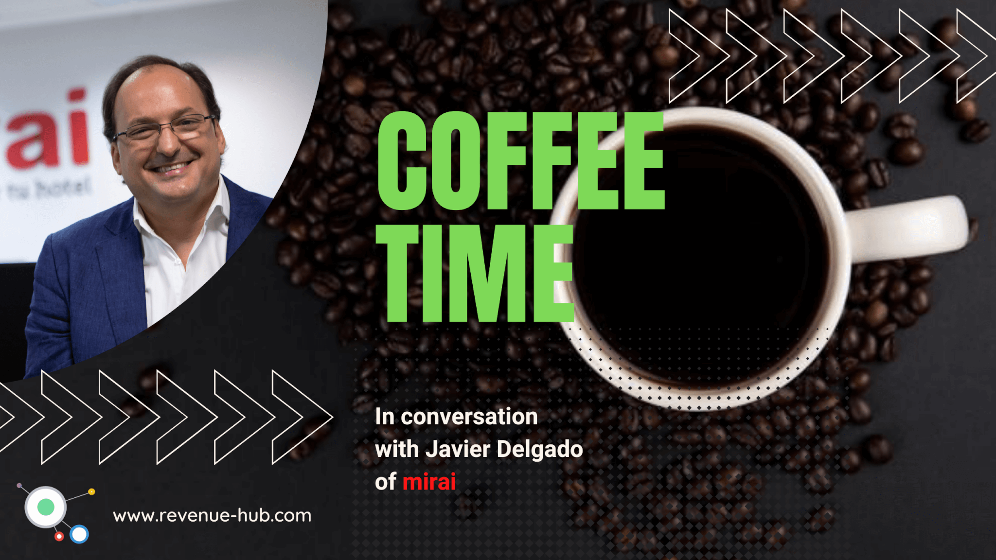 video thumbnail of coffee time chat with javier delgado of mirai about the need for hotels to evolve fast or suffer in the future