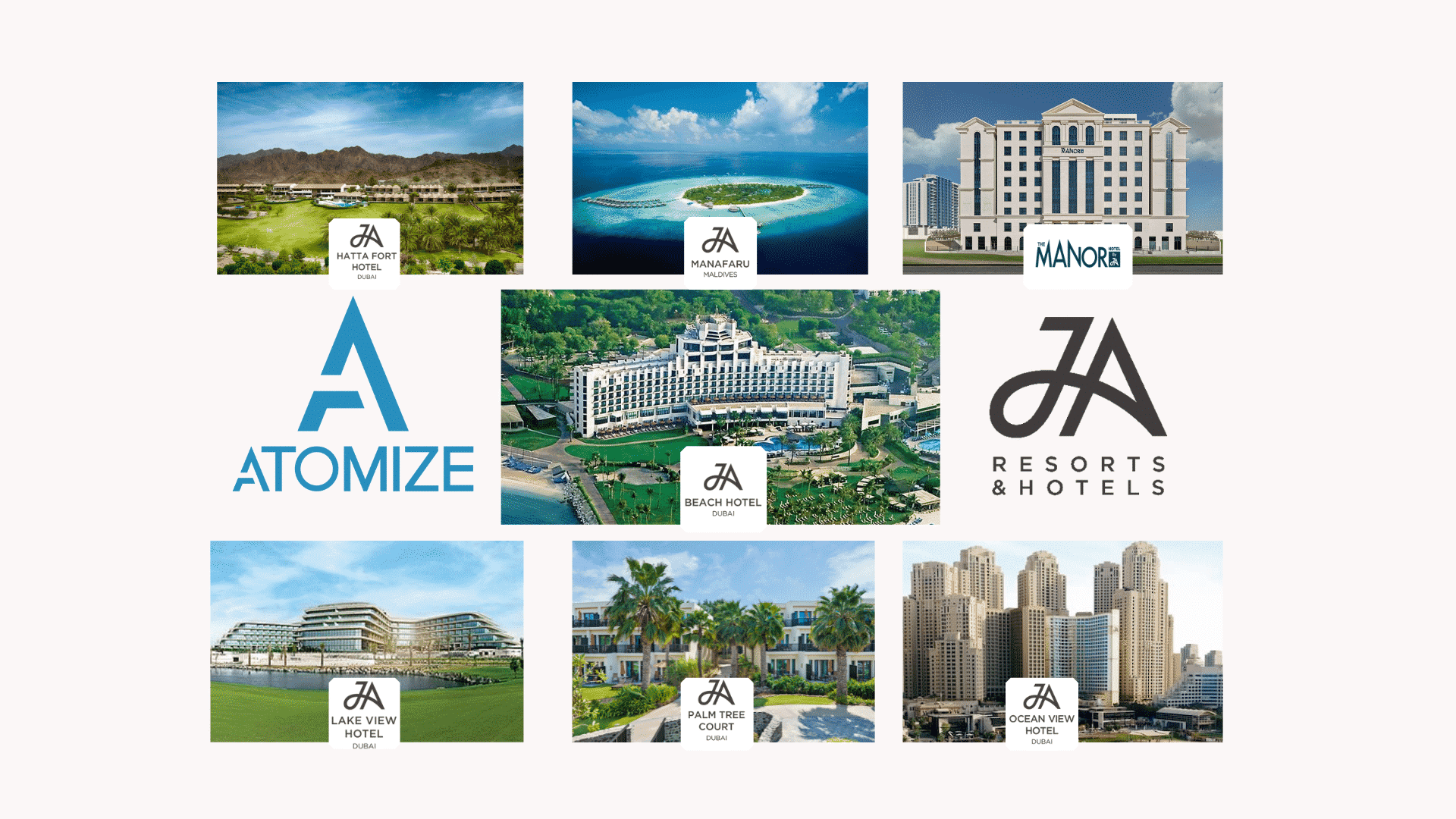 image for press release about JA Resorts choosing Atomize RMS