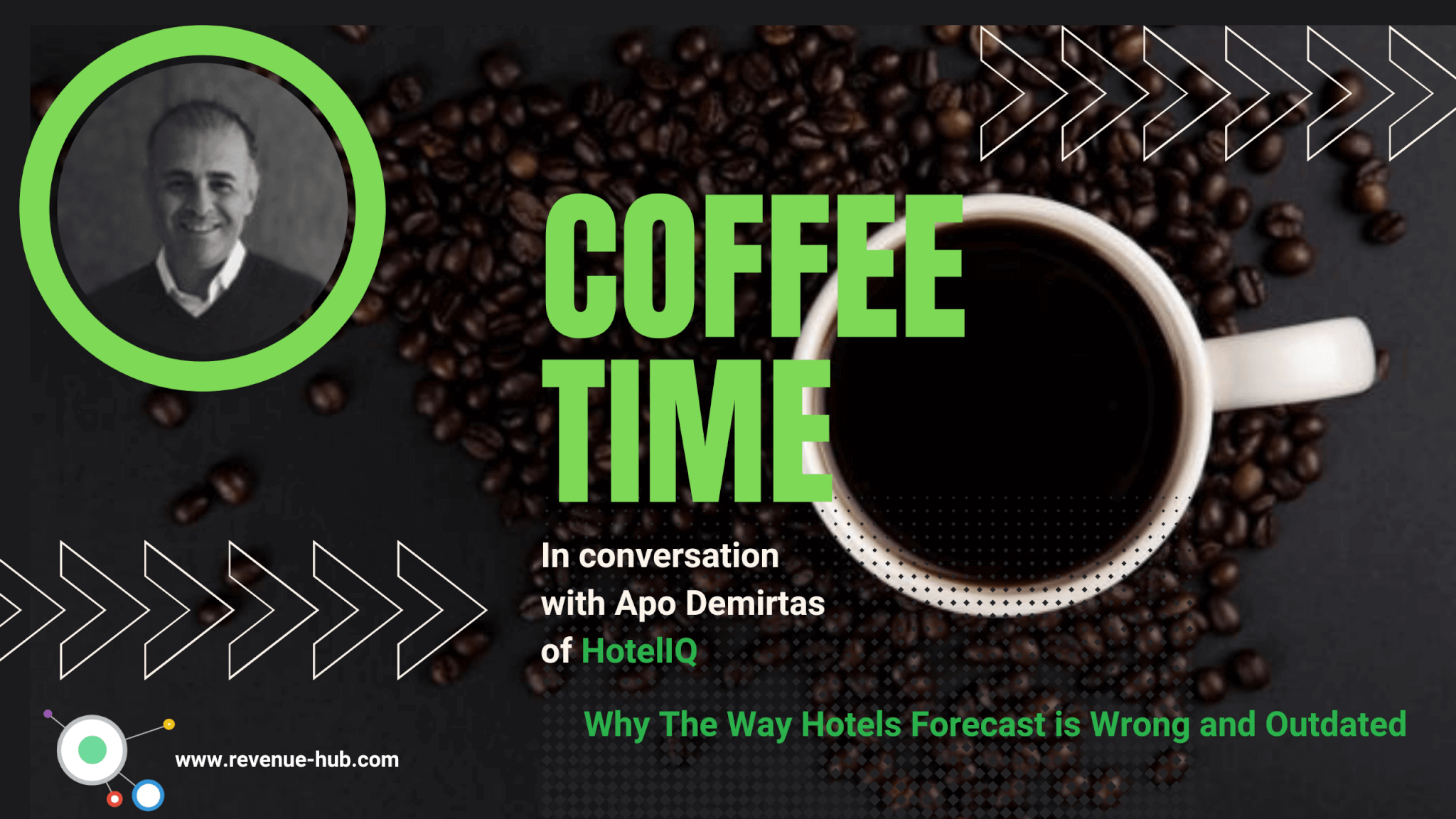 thumbnail image of coffee time discussion with apo demirtas of hoteliq about the way hotels forecast, why it is done wrong and is outdated