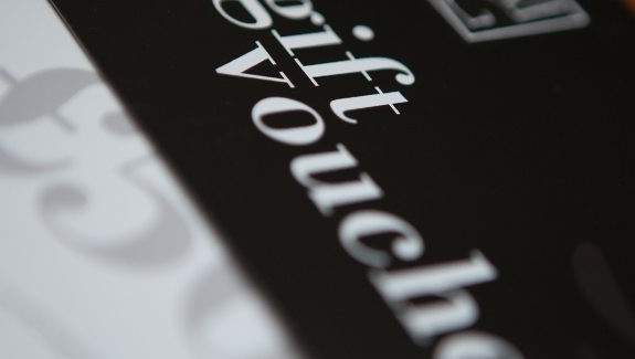 image of a hotel gift voucher