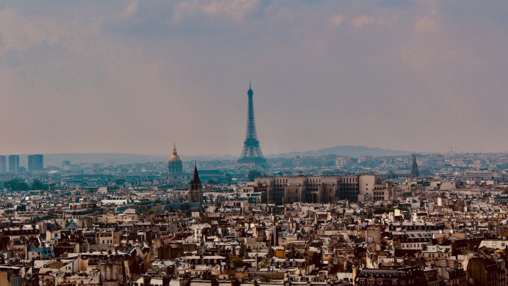 paris city scape with key landmarks reflecting significant opportunity for french hoteliers with the olympics in paris next year