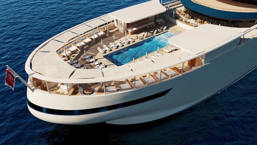 four season yacht reflecting brands looking at fresh vertical revenue streams - image credit conde nast traveller