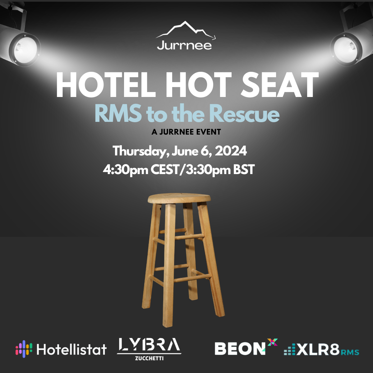 Jurrnee - HOTEL HOT SEAT RMS to the Rescue Square LI Post DAY 2 - June 6 (LinkedIn Post)