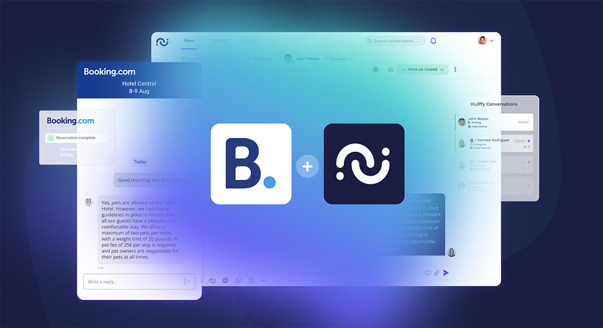 article image about hijiffy and booking partner to simplify guest communications