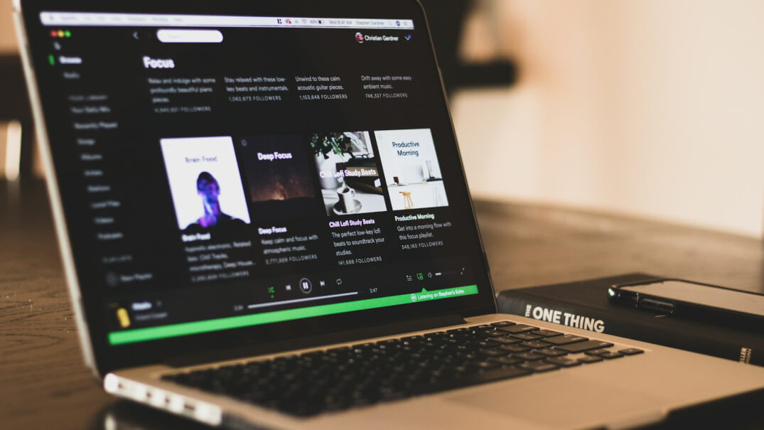 spotify playlist illustrating the value of personalisation and what hotels can learn for analytical dashboard customisation