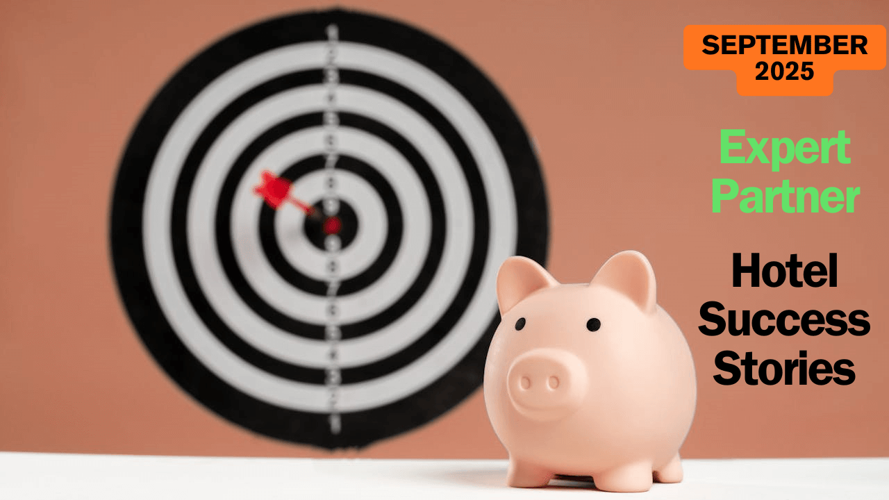 revenue hub article image outlining expert partner hotel success stories in September 2025