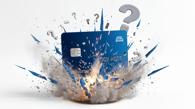 credit card breaking into the ground and making an impact maybe like the impact booking.com credit card might have on hotels and the direct channel