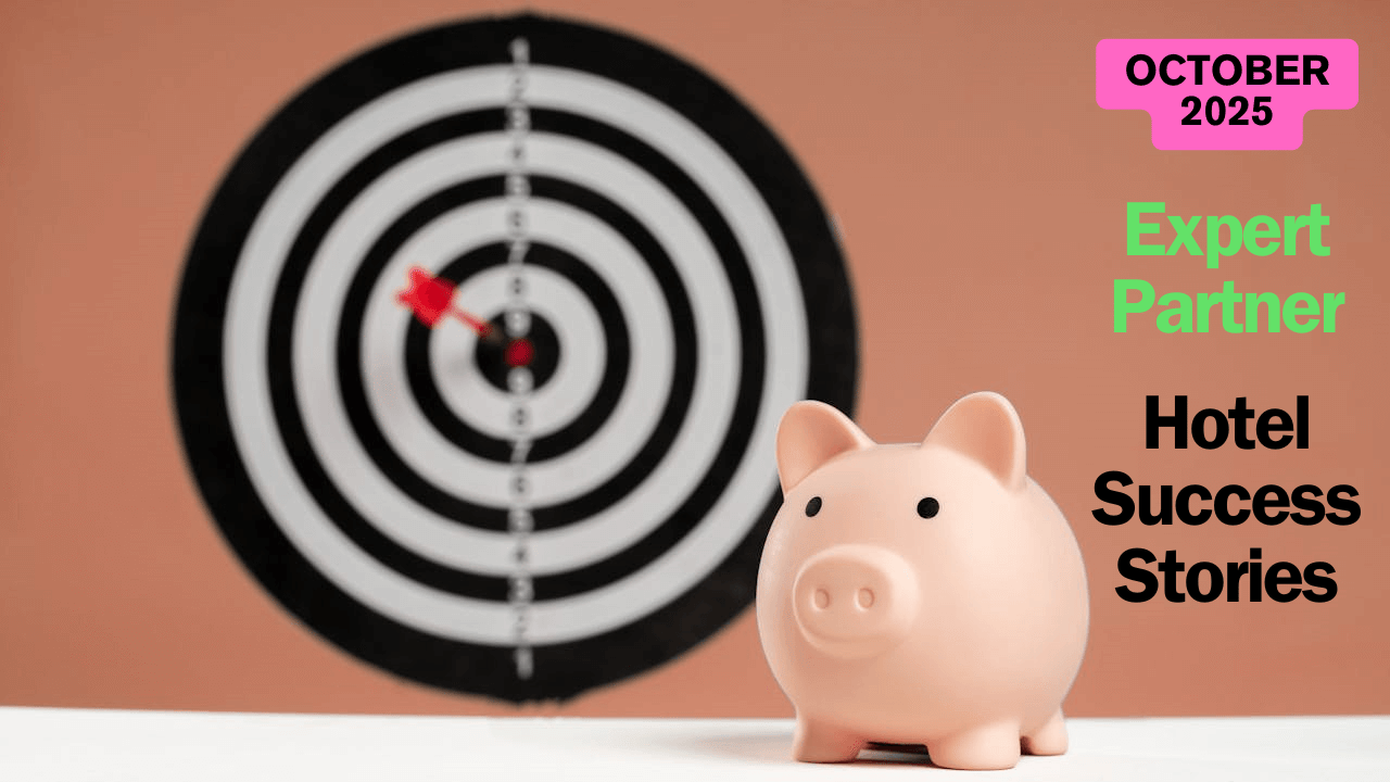 revenue hub article image outlining expert partner hotel success stories in October 2025