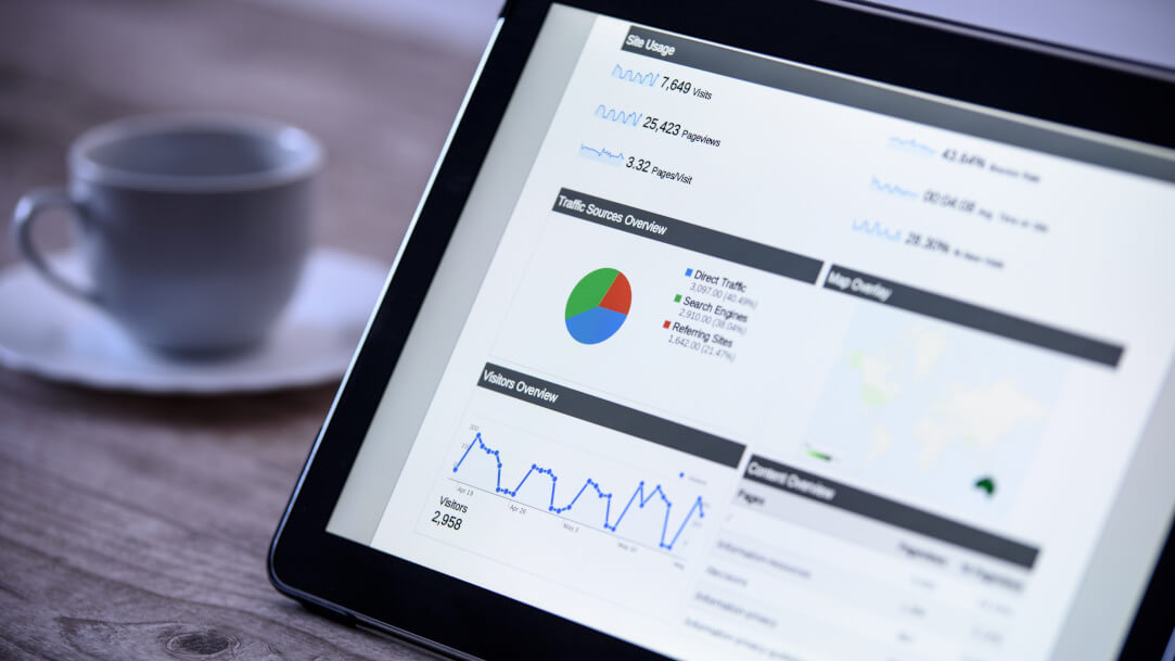 tablet with google analytics and the need for hotels to track pmax campaigns