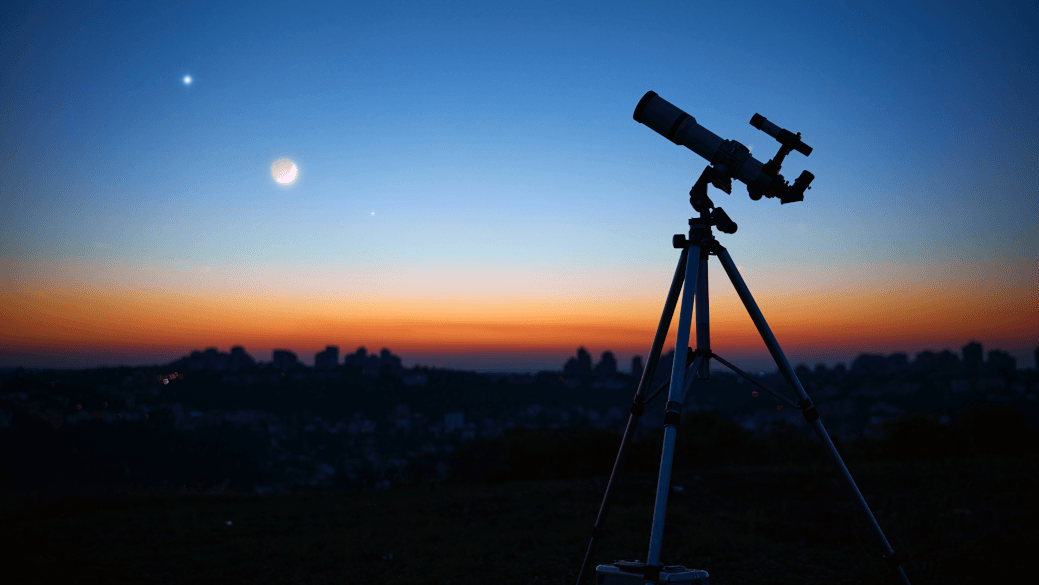 siteminder article image of a telescope pointing at the sky exploring the frontier of space to support their series exploring the frontier of ai in the hotel industry